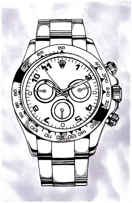 unique Rolex drawing ideas